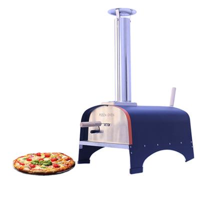 China Sustainable hot sale dual purpose gas pellet pizza oven and charcoal wood fired and gas pizza oven. for sale