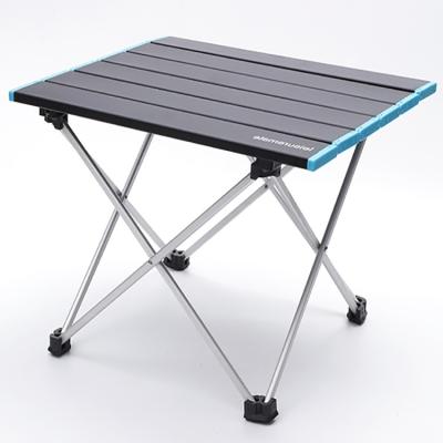 China Pressure resistance load-bearing and designed for folding table furniture aluminum outdoor portable lightweight outdoor folding table for sale