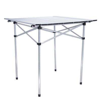 China Modern popular aluminum portable bushcraft travel folding table folding table camping picnic for sale