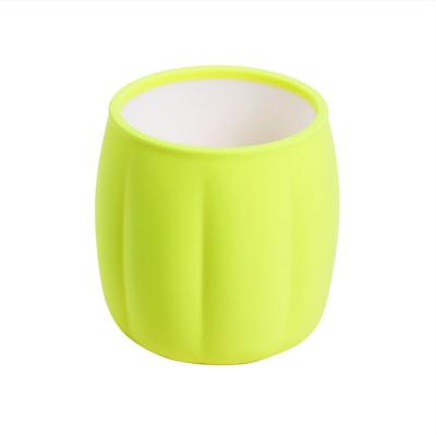 China BPA Free Kids Silicone Cup Baby Training Cup Easy To Grip Silicone Baby Cup For Drinking for sale