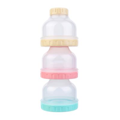 China BPA Free Best Selling Colorful Macaron Milk Powder Container BPA Free PP Baby Milk Powder Container Manufacturer for sale