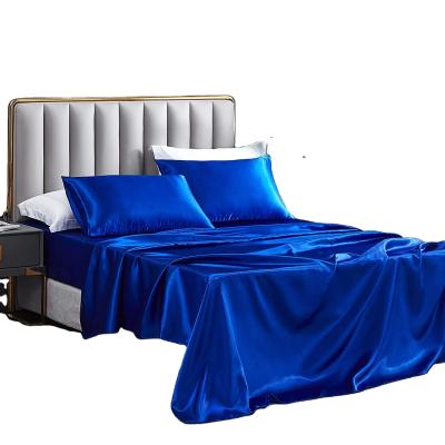 China Anti Static Satin Bedding Sheets Set China Manufacturer Online Wholesale Queen Size Fitted Sheet For Hotel Home for sale