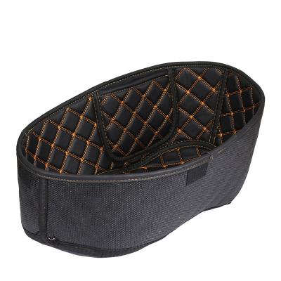 China Motorcycle PU Leather Rear Trunk Liner Cargo Liner Seat Bucket Pad For Vespa GTS300 GTS 300 HPE Accessories for sale