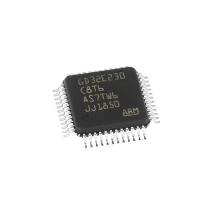 China Microcontroller MCU Chip Semiconductor Integrated Circuit Standard Original FLASH LQFP-48 GD32E230C8T6 for sale