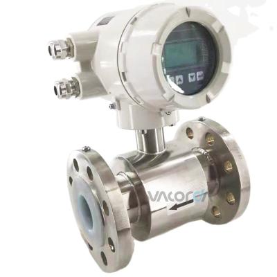 China Wholesale High Quality Carbon Steel/SS304/SS316L Stainless Steel Electromagnetic Water Flow Meter for sale