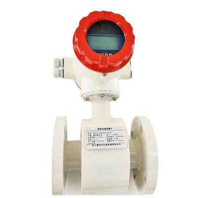 China Unique Design Hot Selling Carbon Steel/SS304/SS316L Steel Handheld Electromagnetic Flow Meter for sale