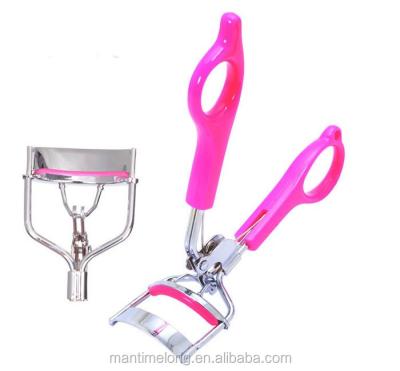 China This is a stainless steel body eyelash curler. Lady Wonderful Pro Handle Women's Eye Lashes Curling False Eyelashes Curlers Clip Beauty Makeup Tool for sale