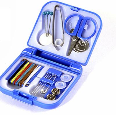 China Solve on sewing problems are easily matched with this travel sewing kit. Portable Mini Travel Sewing Box with Color Needle Threads Sewing Kits Set for sale