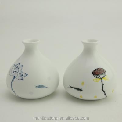 China It is a ceramic vase. Ceramic Flower Vase Home Decoration Flower Vase Lotus Vase Flower Types Ceramic Vase Home Decoration for sale