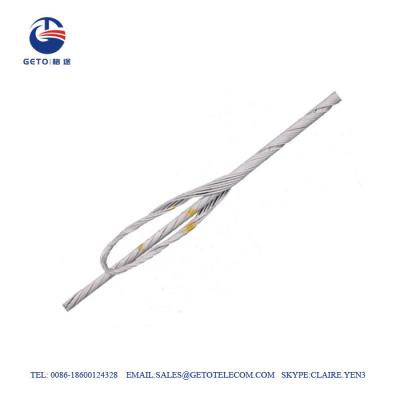 China Standard 6mm Galvanized Steel Preformed Armor Rod , Preformed Guy Grip Dead End for sale