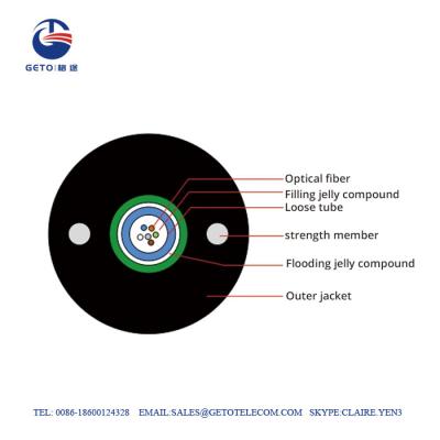 China GYXTW Outdoor Duct Aerial Armoured Fiber Optic Cable for sale