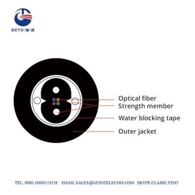 China De waterdichte GJYXH03-Kabel van de Buismdpe OM4 FTTH Daling Te koop