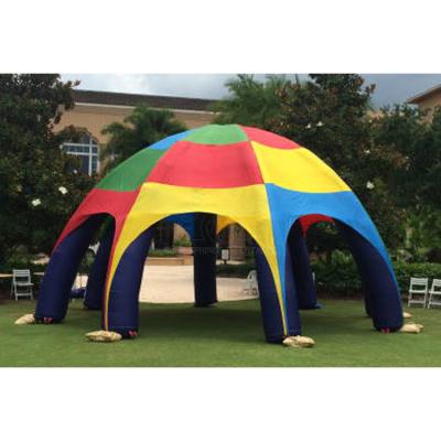 China Environmental Protection Inflatable Blue Springs Xpod Tent, Inflatable Air Tent For Events for sale