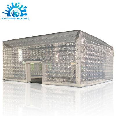 China Blue Springs Manufacture Airtight Inflatable Pool Tent Solarium for sale