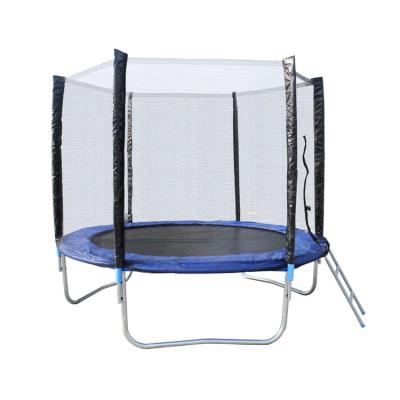 China With Protective Net High Quality Jumping Mat Trampoline, Steel Frame Trampoline For Kids for sale