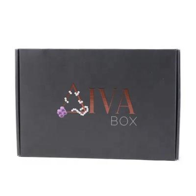 China Recyclable Printed Custom Mailing Corrugated Mailing Box For Bags Wax Corrugated Box for sale