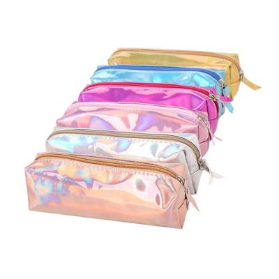 China Pencil Bags For Children Student Stationery Creative Kids Colorful Pencil Bag PU School Pencil Case for sale