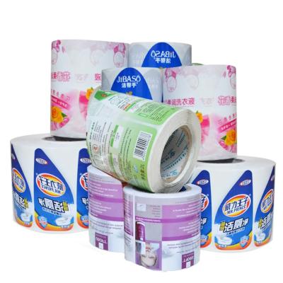 China Waterproof Durable Using Logo Print Cheap Product Roll Label Sticker Low Price Customized for sale