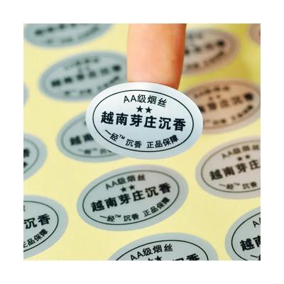 China 2022 Waterproof New Promotion Custom Label Printing Gold And Silver Foil Glossy Labels for sale