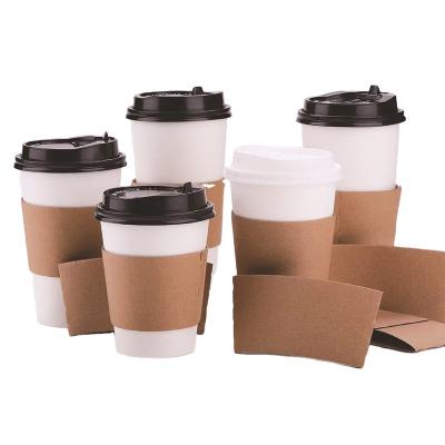 China New Sale Biodegradable Well Type Togo Cup Hot Pla Coffee 8oz Disposable Paper Cups With Logo Paper Coffee for sale