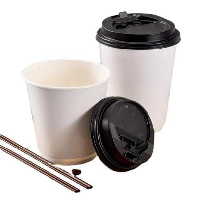 China Biodegradable Custom Printed Togo Cup Hot Pla Coffee 8oz High Quality Disposable Paper Cups With Logo Paper Coffee for sale