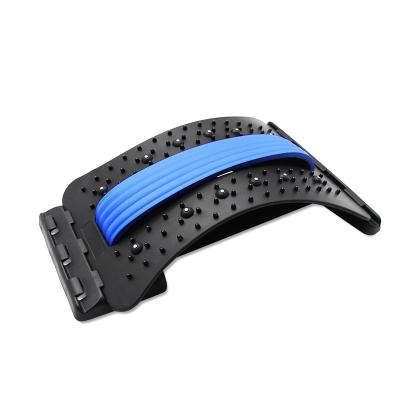 China Size Amazon Back Stretcher Men Magnetic Women Plastic Lower Back Stretcher Device For Pain Relief for sale