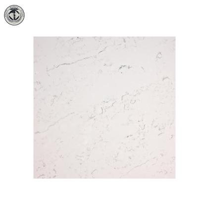 China Modern Wholesale Cut To Size Engineered White Artificial Quartz Vanity Top Quartz Countertops for sale