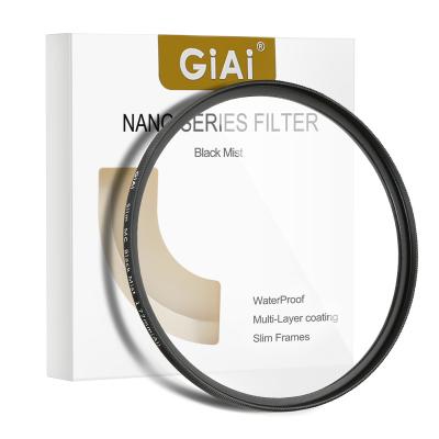 China Create Soft Light Effect GiAi Camera Filter 1/2 Pro 1 High Quality Camera Black Mist Filter For Portrait for sale