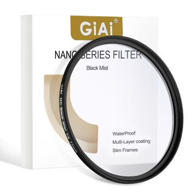 China No Dispersion GiAi 82mm Multi Coated Black Mist Filter Camera Filter for sale