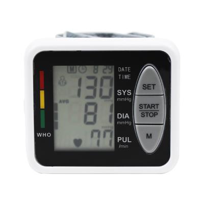 China Wholesale Plastic Bp Apparatus Digital Wrist Type Automatic Blood Pressure Monitor for sale