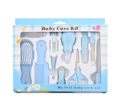 China 10 Pcs Baby Care Set High Quality Baby Grooming Kit Baby Daily Care Set BCW-2623 for sale