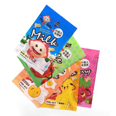 China Moisture Proof Kids Snack Food Packaging Heat Shrink Sleeve Plastic Shrink Wrap Labels for sale