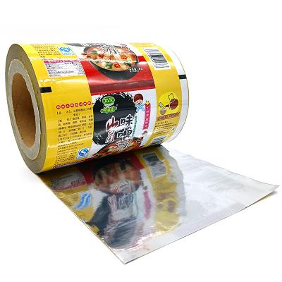 China Miso soup foil wrap food packaging moisture proof printed plastic film roll bun wrap for sale