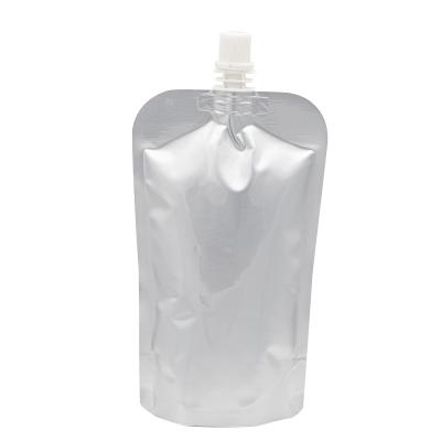 China Aluminum Foil Suction Spout Bag Tea Table Oil Food Beverage Drink Spout Pocket Flat Bags Moisture-proof for sale