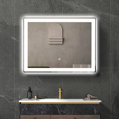 China Luminous Xiaoke Wholesale Illuminated Wall Hanging Waterproof Fogproof Bathroom Magic Smart Led Mirror for sale