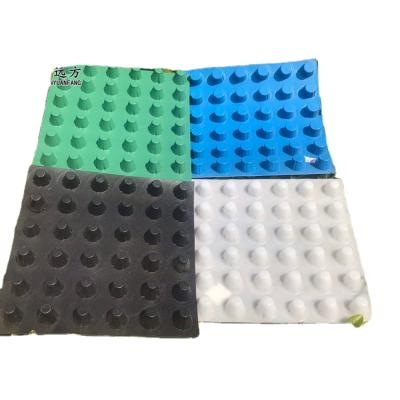 China Modern HDPE drainage board drain board concave plastic drainage board for sale