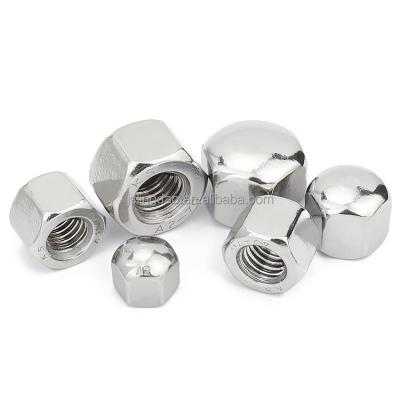 China Heavy Industry 304 Stainless Steel Car Nut Blind Hole Iron Aluminum High Strength Copper Hex Nut for sale