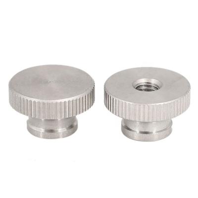 China Heavy Industry Factory Direct Sale DIN444 Knob Nut Stainless Steel 304 316 M4 M5 Through Hole Inch Knurled Nuts for sale