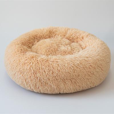 China Premium Comfortable Pet Dog Bed Pets Body Mat Luxury Fold Coral Fleece Sherpa Plush Pillow Faux Fur Cushion Premium Comfortable Blanket for sale