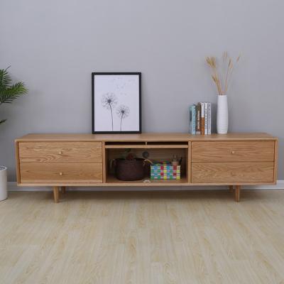 China Storage Height Table (Height) Customized Wood Adjustable TV Stand Modern Living Room Furniture for sale