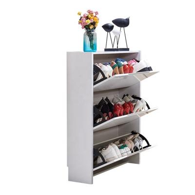 China Modern Simple Design Living Room Adjustable 3 Tier Shoe Rack Wardrobe for sale