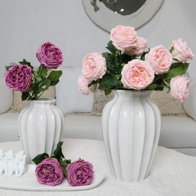 China Richicgarden Silk Roses Flower Wedding Decoration Real Touch Luxury For Wholesale for sale