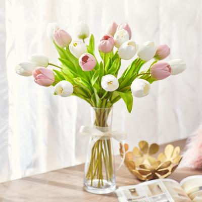 China Life Like Artificial Flower Tulip Stem Real Touch PU Flowers 1PC Flowers from Richicgarden for sale