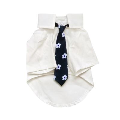 China Viable JK Style Cat and Dog Shirt Tie Spring Pet College Style Dress Shirt Japanese Spring and Summer for sale