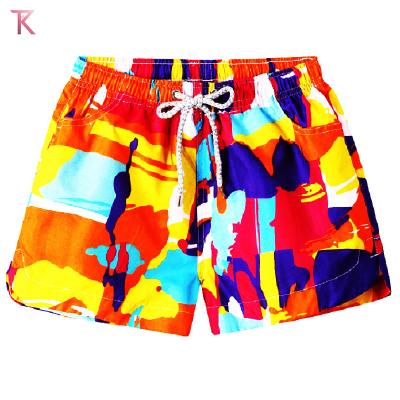 China Custom Multicolor Logo Print Anti-Wrinkle Mens Blank Beach Shorts Men Casual Summer Surf Board Shorts Mens Swimwear Wholesale for sale