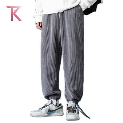 China Custom Logo Terry Wholesale Fitness Jogger Custom Men's Cargo Sweatpants Mens Viable Wholesale Gym White for sale