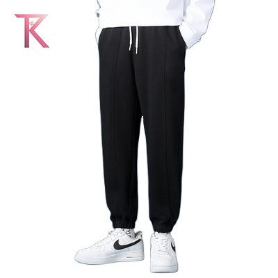 China Custom Viable Side Pocket Mens Elastic Waist Streetwear Cargo Pants for sale