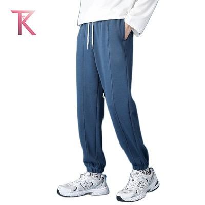 China Viable Mens Sporty Jogger Casual Bottom Narrow Pants With Fit Custom Workout Midweight Running Sweatpants With Pockets Cargo Pants for sale