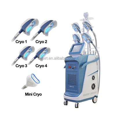 China Weight Loss Criolipolisis Technology 4 Handles Cryo Cool Body Shaping Vacuum Cavitation Cryotherapy System Slimming Machine for sale