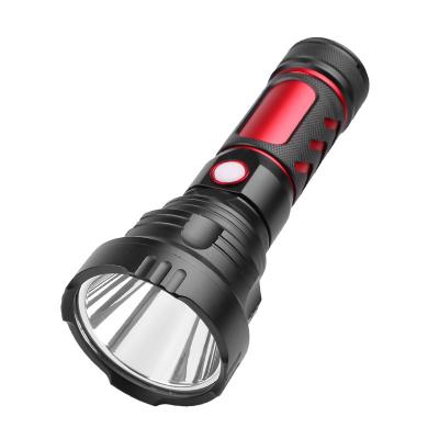 China High Power 3000 Emergency 20W Portable Aluminum Torch T40 Lumen Outdoor Waterproof USB LED Rechargeable Flashlights For Hunting for sale